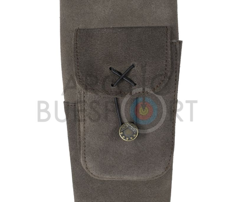 White Feather Back Quiver Hurricane Brown