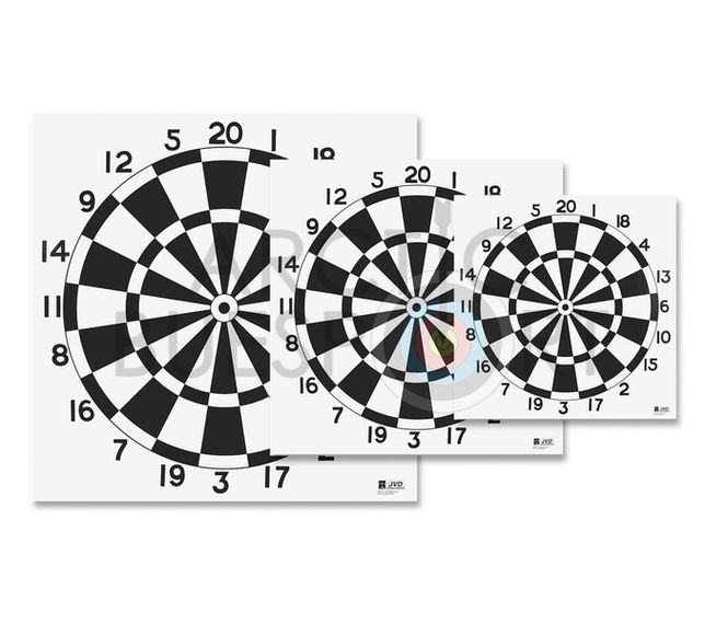 Hovedbilde JVD Target Face Dart 60 cm (10 stk)