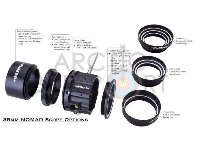 Hovedbilde Shrewd Scope Nomad 35 mm With Pin