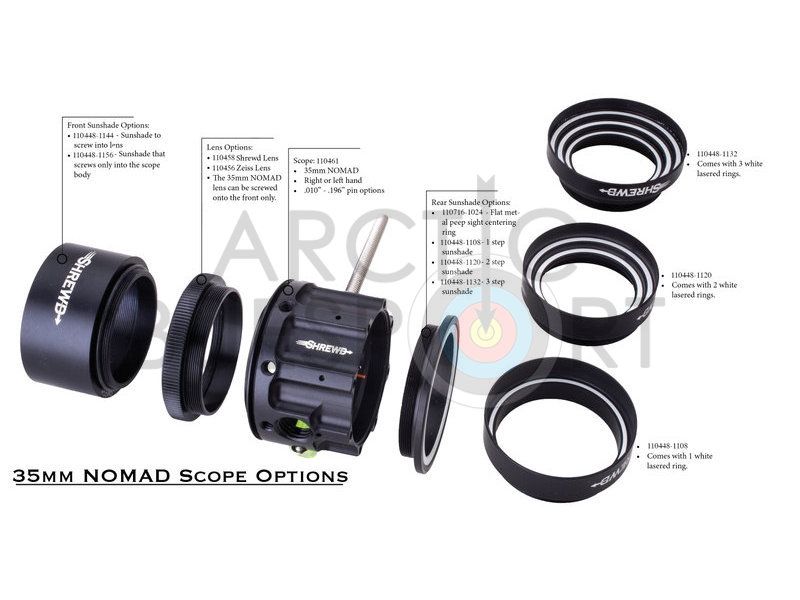 Shrewd Scope Nomad 35 mm With Pin